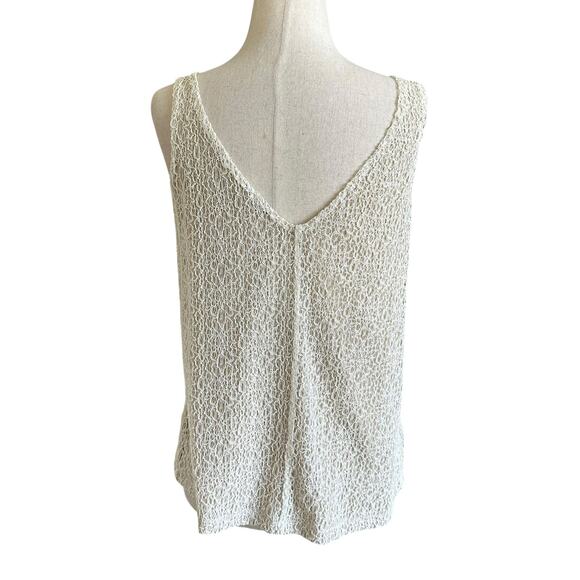 Ann Taylor Beige Lace Sleeveless Blouse Women's Top Size Small NWT | 73-36 - Picture 2 of 6